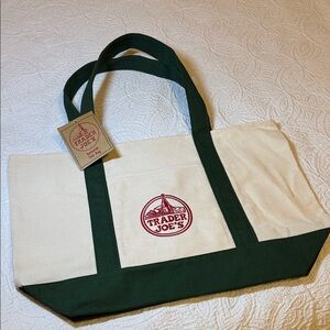 Trader Joe's Canvas Large Tote Bag